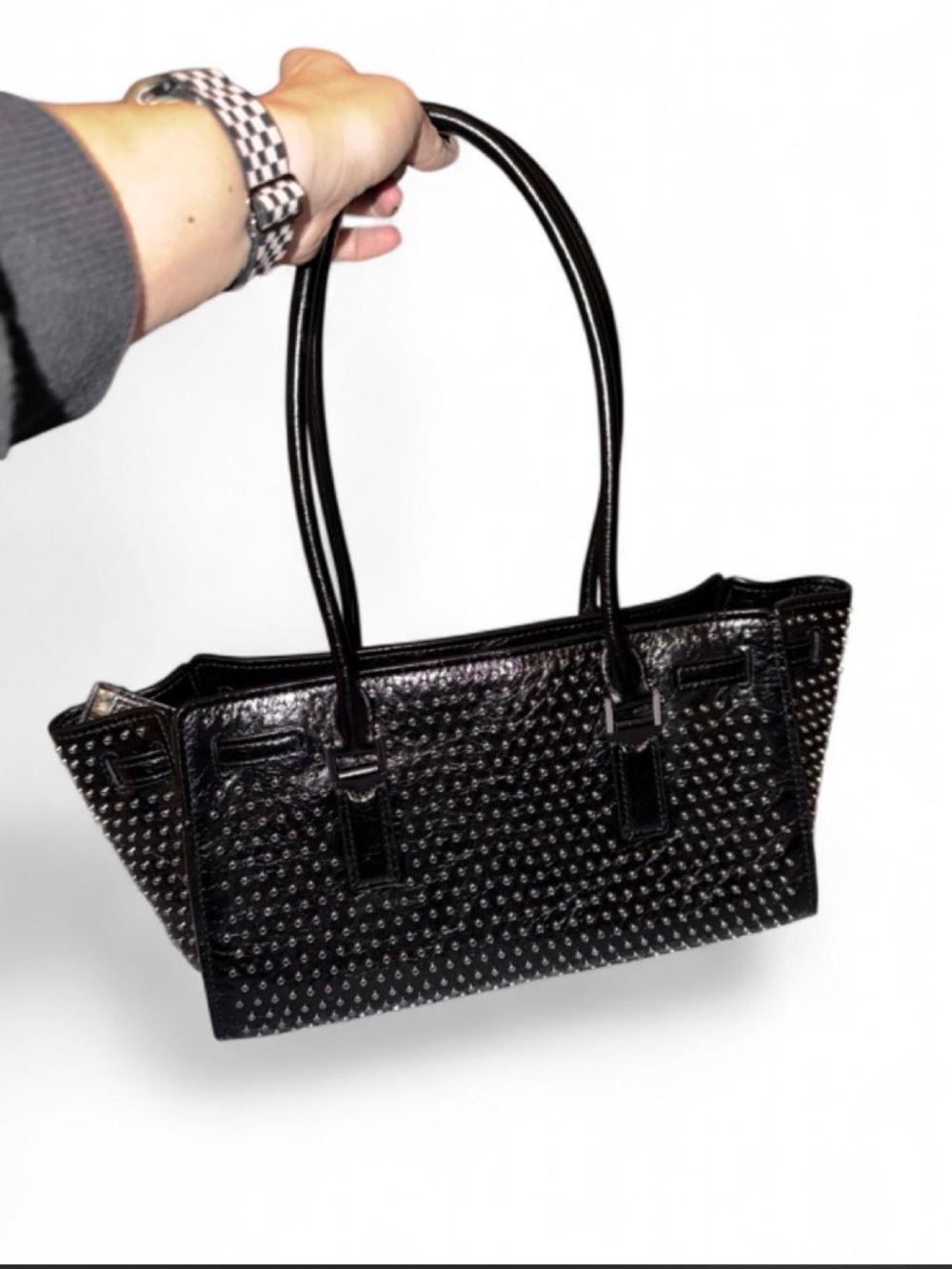 Michael Kors Hamilton Moderne Grommet
Leather Shoulder Bag - Picture 3 of 6